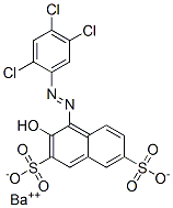 barium 3-hydroxy-4-[(2,4,5-trichlorophenyl)azo]naphthalene-2,7-disulphonate 结构式