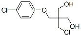 2-(Chloromethyl)-2-[(p-chlorophenoxy)methyl]-1,3-propanediol 结构式