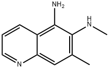 N6,7-Dimethylquinoline-5,6-diamine 结构式