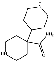 4-(1-Piperidinyl)piperidine-4-carboxamide 结构式