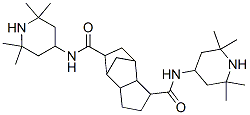 octahydro-N,N'-bis(2,2,6,6-tetramethyl-4-piperidyl)-4,7-methano-1H-indene-5,-dimethylamine 结构式