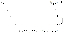 (Z)-3-[[3-(octadec-9-enyloxy)-3-oxopropyl]thio]propionic acid 结构式