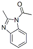 1-ACETYL-2-METHYLBENZIMIDAZOLE 结构式