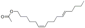 (6Z,11E)-6,11-Hexadecadien-1-ol acetate 结构式