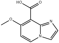 IMidazo[1,2-a]pyridine-8-carboxylic acid, 7-Methoxy- 结构式