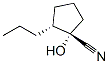 Cyclopentanecarbonitrile, 1-hydroxy-2-propyl-, (1S,2R)- (9CI) 结构式