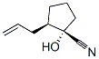 Cyclopentanecarbonitrile, 1-hydroxy-2-(2-propenyl)-, (1S,2R)- (9CI) 结构式