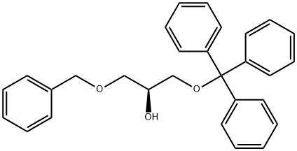 (S)-1-O-BENZYL-3-O-TRITYL-GLYCEROL SOL., ~0.5 M IN CYCLOHEX. 结构式