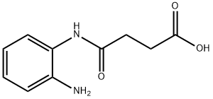 N-(2-AMINO-PHENYL)-SUCCINAMIC ACID 结构式