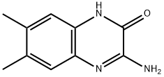 2(1H)-Quinoxalinone,3-amino-6,7-dimethyl-(9CI) 结构式