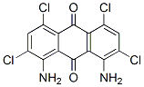 1,8-diamino-2,4,5,7-tetrachloroanthraquinone 结构式