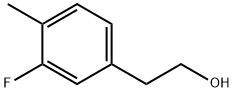 2-(3-氟-4-甲基苯基)乙烷-1-醇 结构式