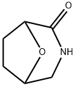 8-氧杂-3-氮杂双环[3.2.1]辛-2-酮 结构式