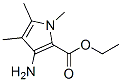 1H-Pyrrole-2-carboxylicacid,3-amino-1,4,5-trimethyl-,ethylester(9CI) 结构式