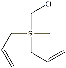 氯甲基甲基二烯丙基硅烷 结构式
