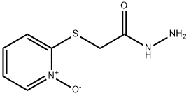 Acetic acid, [(1-oxido-2-pyridinyl)thio]-, hydrazide (9CI) 结构式