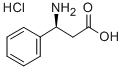 (S)-3-氨基-3-苯基丙酸盐酸盐 结构式
