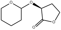 (3S)-Dihydro-3-[(tetrahydro-2H-pyran-2-yl)oxy]-2(3H)-furanone 结构式