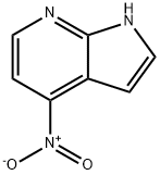 4-硝基-7-氮杂吲哚 结构式