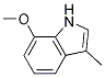 1H-Indole, 7-Methoxy-3-Methyl- 结构式