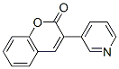 3-(3-Pyridyl)coumarin 结构式