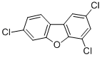 2,4,7-TRICHLORODIBENZOFURAN 结构式