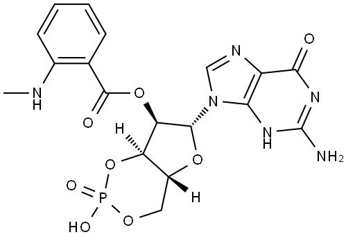 MANT-CGMP SODIUM SALT 结构式