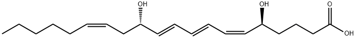 12-EPI LEUKOTRIENE B4 结构式