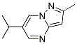 Pyrazolo[1,5-a]pyrimidine, 2-methyl-6-(1-methylethyl)- (9CI) 结构式