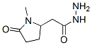 1-methyl-5-oxopyrrolidine-2-acetohydrazide 结构式