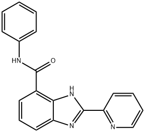 2-(Pyridin-2-yl)-N-phenyl-1H-benziMidazole-4-carboxaMide 结构式