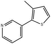 Pyridine, 3-(3-Methyl-2-thienyl)- 结构式