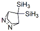 2,3-Diazabicyclo[2.2.1]hept-2-ene,  7,7-disilyl- 结构式