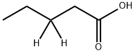 PENTANOIC-3,3-D2 ACID 结构式