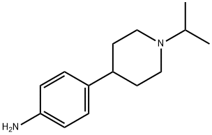 4-(1-ISOPROPYLPIPERIDIN-4-YL)ANILINE 结构式