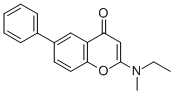 2-(Etilmetilammino)-6-fenilcromone [Italian] 结构式