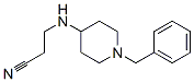 3-[[1-(phenylmethyl)-4-piperidyl]amino]propiononitrile 结构式