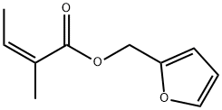 2-furylmethyl 2-methylcrotonate  结构式