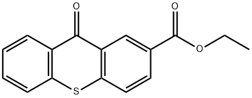 9-氧代-9H-硫杂吨-2-羧酸乙酯 结构式