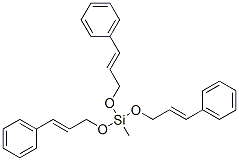 methyltris[(3-phenylallyl)oxy]silane 结构式