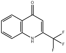 2-(三氟甲基)喹啉-4(1H)-酮 结构式