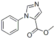 1-苯基-1H-咪唑-5-羧酸甲酯 结构式