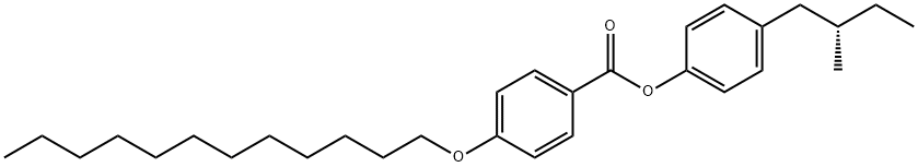 甲基丁基苯酚十二烷氧基苯甲酸酯 结构式