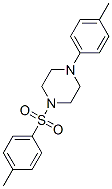 1-(p-tolyl)-4-(p-tolylsulphonyl)piperazine 结构式