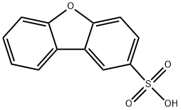 二苯并呋喃-水合-2-二磺酸 结构式