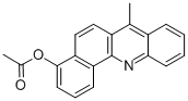 4-Acetoxy-7-methylbenz(c)acridine 结构式