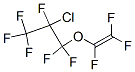 2-chloro-1,1,1,2,3,3-hexafluoro-3-[(trifluorovinyl)oxy]propane 结构式