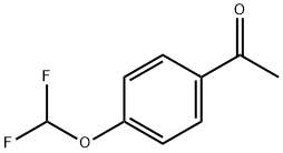 4-(二氟甲氧基)苯乙酮 结构式