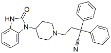 4-(2,3-dihydro-2-oxo-1H-benzimidazol-1-yl)-alpha,alpha-diphenylpiperidine-1-butyronitrile 结构式