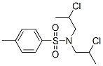 N,N-bis(2-chloropropyl)-p-toluenesulphonamide 结构式